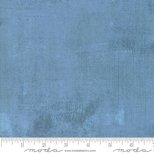 Moda Grunge Basics Faded Denim Fabric – Light Blue Blender by BasicGrey