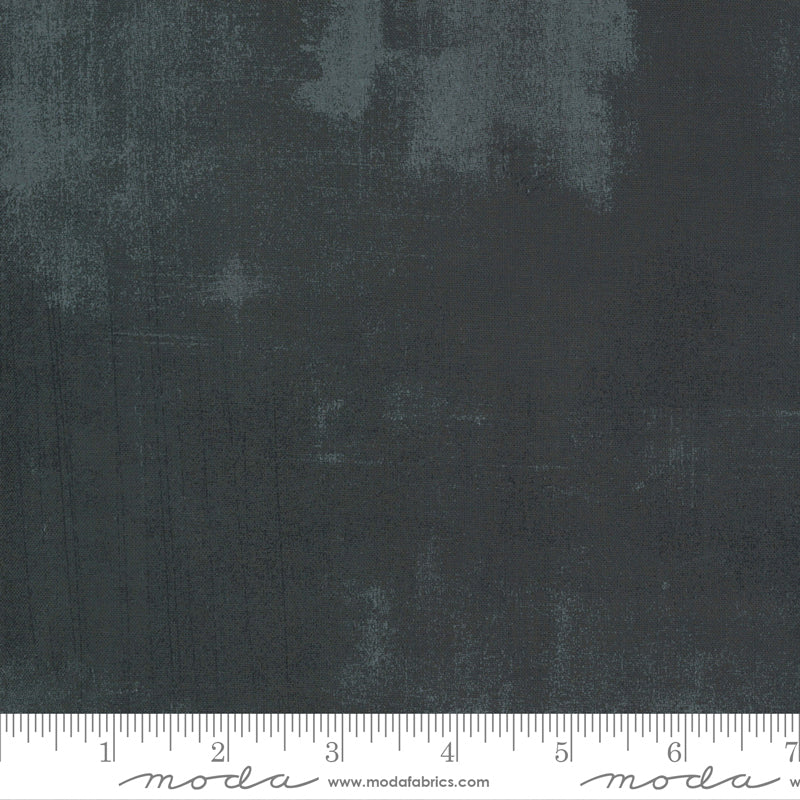 Moda Grunge Moon Mist Fabric – Gray Blender by BasicGrey