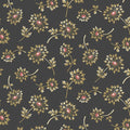 Andover Moonstone Floral Charcoal Fabric – Gray Floral Print by Laundry Basket Quilts