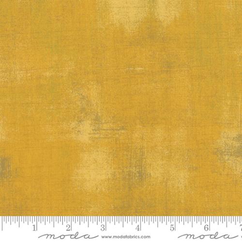 Moda Grunge Mustard Fabric – Yellow Gold Blender by BasicGrey