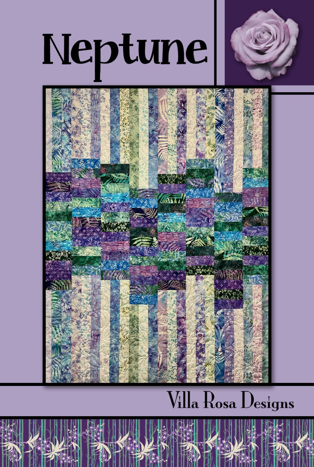 Neptune - Villa Rosa - 48x62 (52x72 Optional) - Strip Friendly