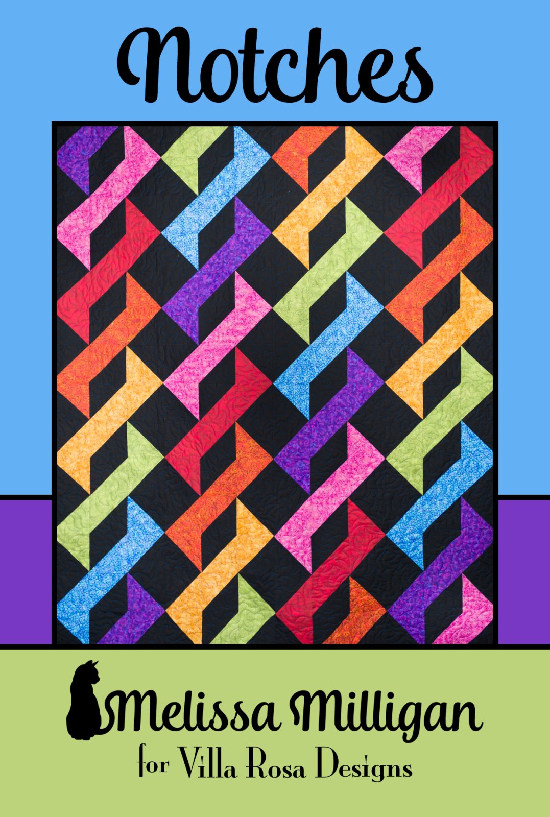 Notches - Villa Rosa - 60"x70" - Yardage