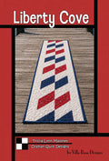 Liberty Cove Quilt Pattern (12" x 56") by Tricia Lynn Maloney from Villa Rosa Designs