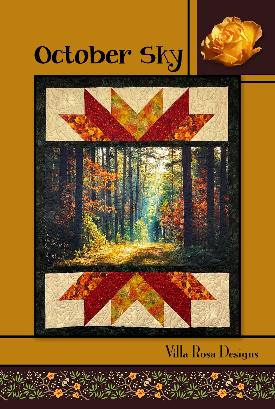 OCTOBER SKY - Villa Rosa - 48 x60" - Panel Friendly
