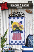 Blooms and Booms by Julie Wurzer - Wall Hanging Pattern – 12.5"x23" for Patch Abilities