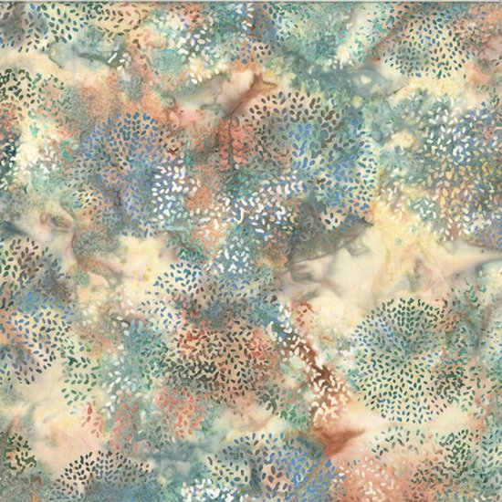 Petal Bali Batik Fabric – Floral Batik by Hoffman California Fabrics