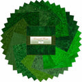 Wilmington Prints - Emerald Forest 5 Karat Gems 5" Square Pack – Green Precuts