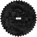 Wilmington Prints - Dry Brush - Black 10" Karat Gems 42 Piece – Black Tonal Blender Squares by Danhui Nai