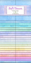Wilmington - Dry Brush - Soft Dawn 2.5" Karat Gems 40 Piece – Tonal Blender Strips