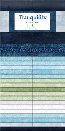 Wilmington - Tranquility - 40ct-2.5" Strips Karat Gems - 842-132-842