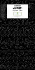 Wilmington Prints - Midnight 2.5" Strip Pack – Essential Basics 40 Piece Quilting Precut