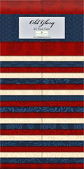Wilmington Prints - Old Glory 2.5" Fabric Strips – 40 Pieces