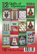 12 Quilts of Christmas 2024 - Villa Rosa