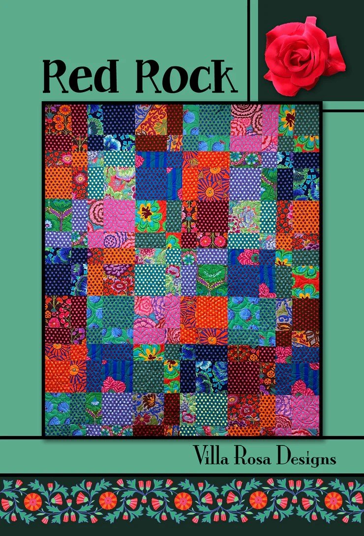 Red Rock - Villa Rosa - 54 x 63 - 10" Squares