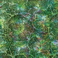 Rainforest Bali Batik Fabric – Green Tropical Batik by Hoffman