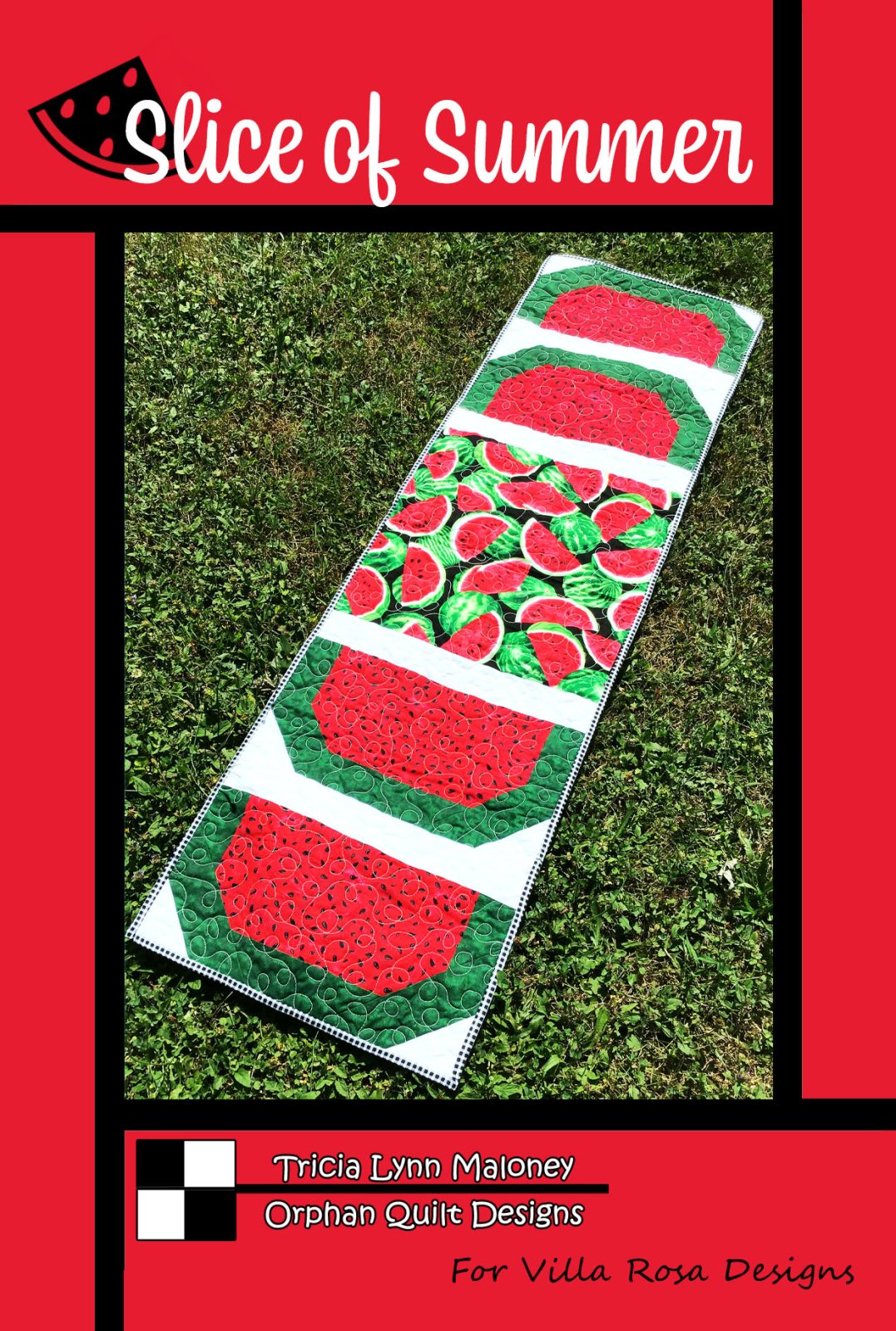 Slice of Summer/TableRunner - Villa Rosa - 60"x70" - Theme/Yardage