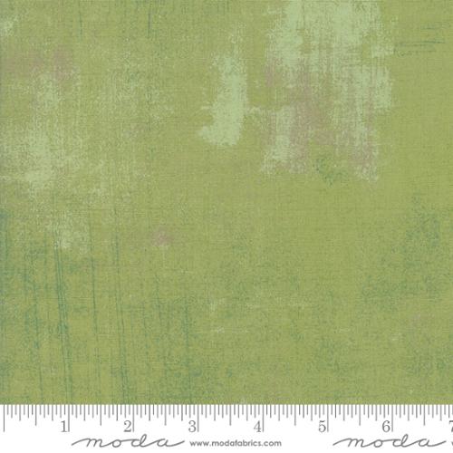 Moda Grunge Spearmint Fabric – Green Blender by BasicGrey