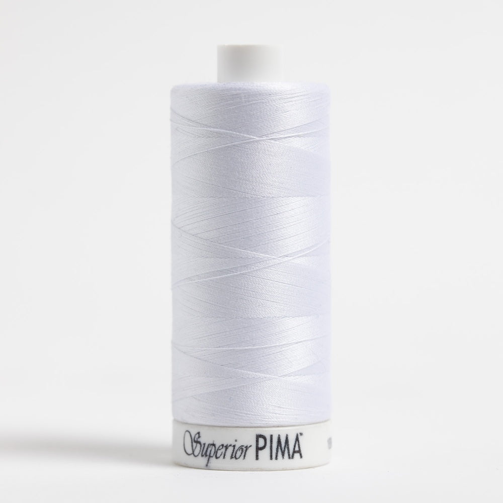 Superior Threads - Superior PIMA - Bright White 50wt Cotton Thread Spool