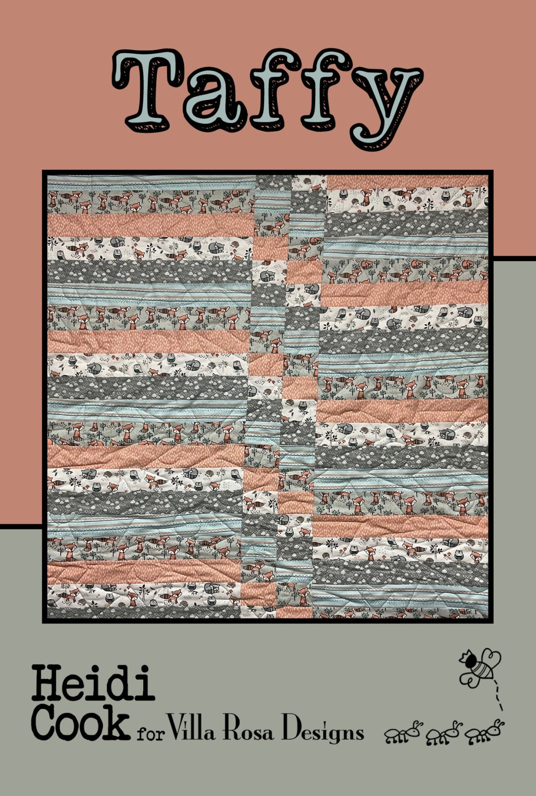 TAFFY - Villa Rosa - 40 x 40 - 2.5" Strips
