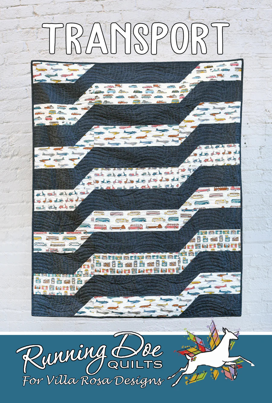 Transport Quilt Pattern by Villa Rosa Designs