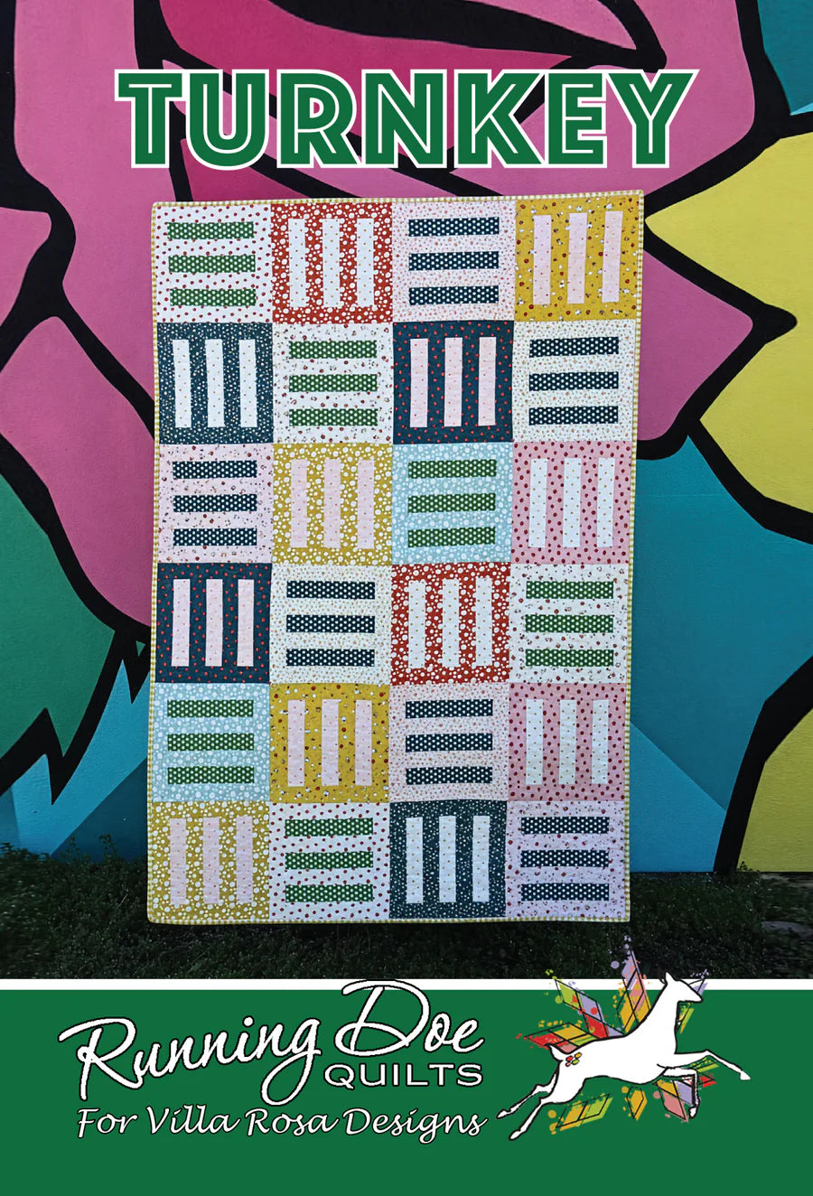 Turnkey Quilt Pattern by Villa Rosa Designs