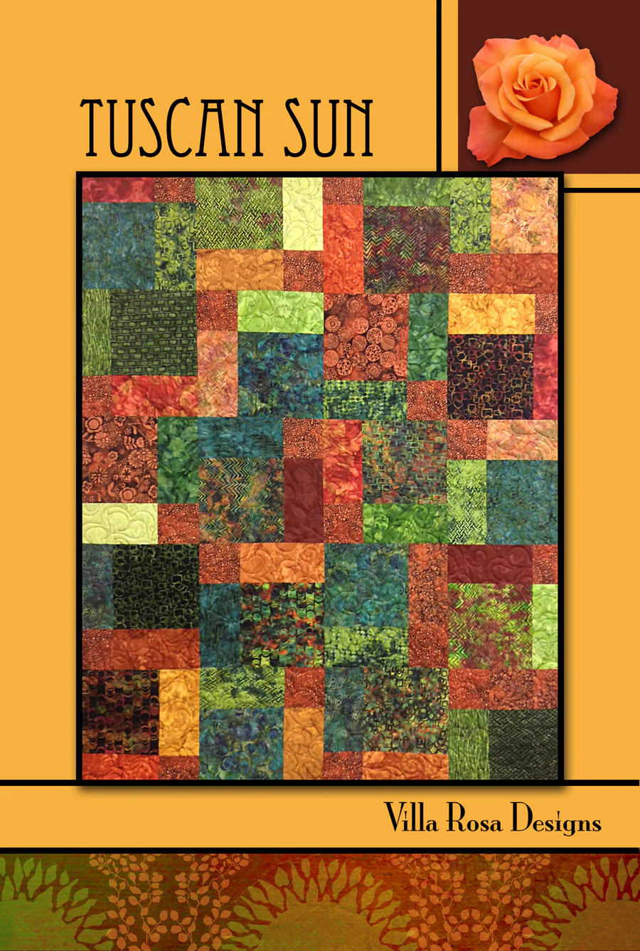 Tuscan Sun Quilt Pattern by Villa Rosa Designs