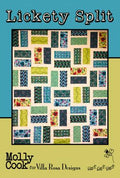 Lickety Split by Molly Cook - Quilt Pattern – 60" x 72" for Villa Rosa Designs