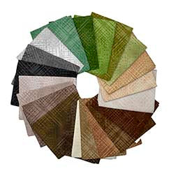 QT - Vertex - Earth Weave Blender 21 Piece Fat Quarter Bundle – Texture Blender Bundle