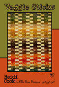 Veggie Sticks Quilt Pattern by Villa Rosa Designs