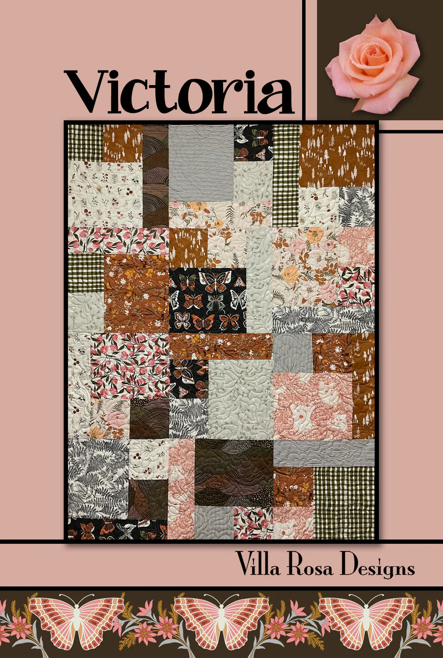 Victoria Quilt Pattern by Villa Rosa Designs