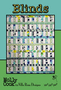 Blinds by Molly Cook Quilts - Quilt Pattern – 42"x50" from Villa Rosa Designs