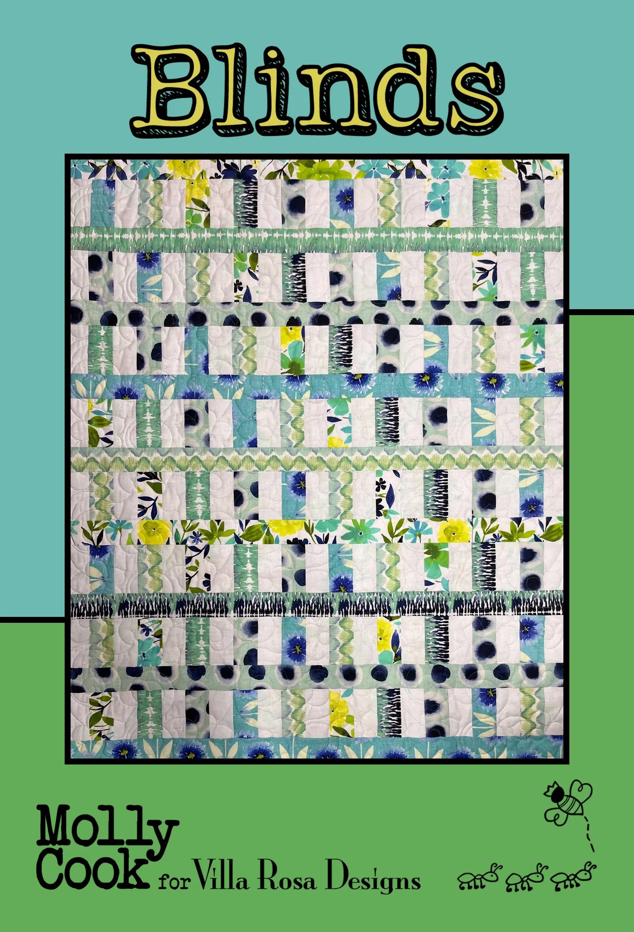 Blinds by Molly Cook Quilts - Quilt Pattern – 42"x50" from Villa Rosa Designs