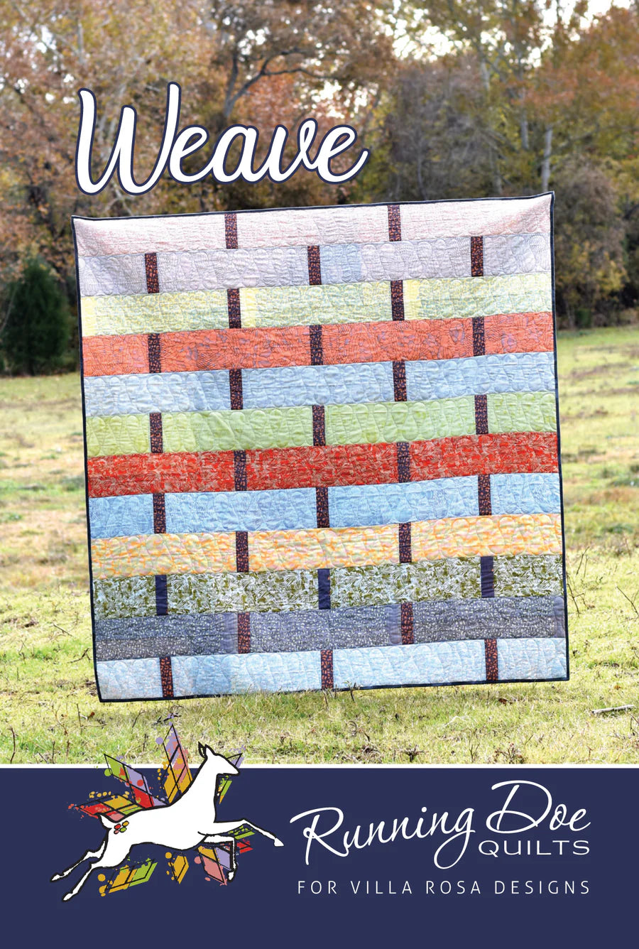 Weave Quilt Pattern by Villa Rosa Designs
