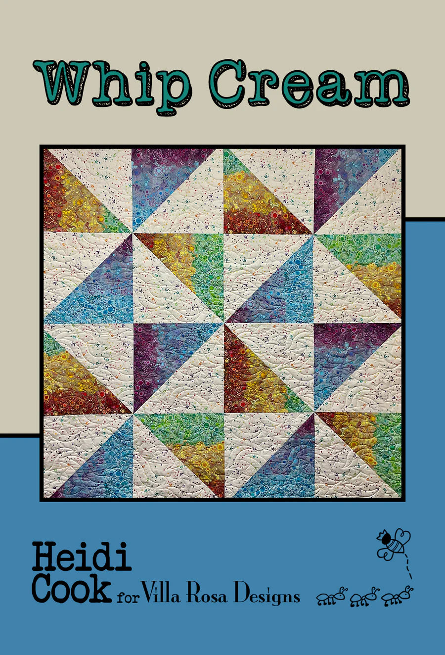 Whip Cream Quilt Pattern by Villa Rosa Designs