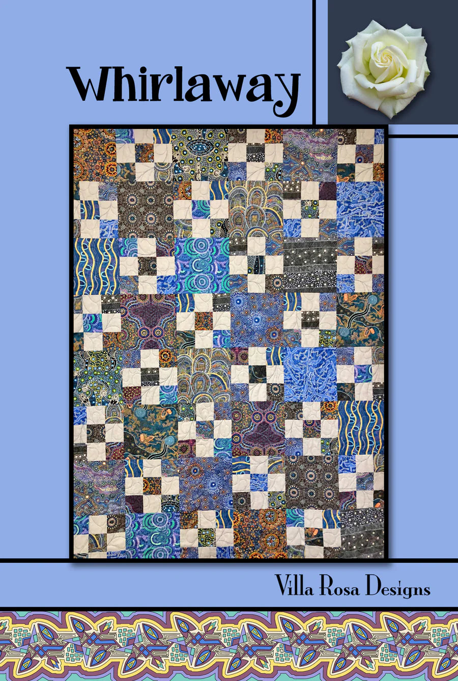 Whirlaway Quilt Pattern by Villa Rosa Designs