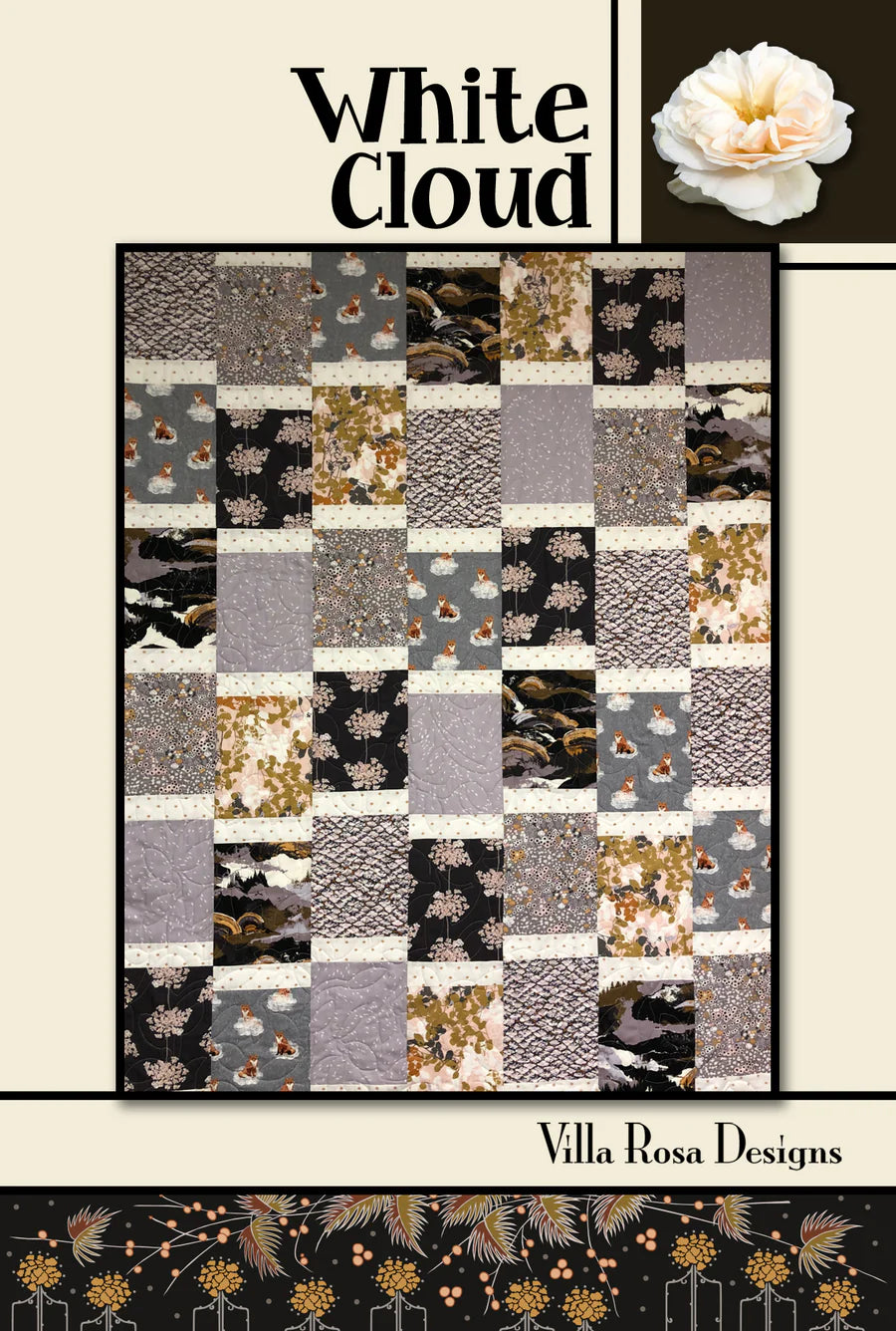 White Cloud Quilt Pattern by Villa Rosa Designs