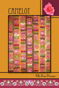Camelot - Villa Rosa - 54"x72" - 2 1/2" Strips
