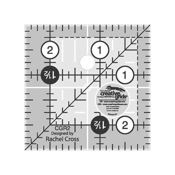 2.5in Square Ruler - Creative Grid - CGR2