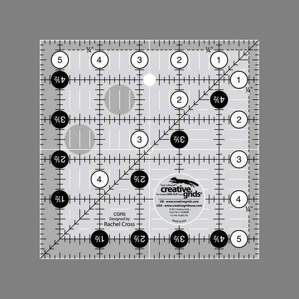 5.5in Square Ruler - Creative Grid - CGR5