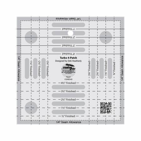 Turbo 4-Patch Template - Creative Grids - CGRDH3
