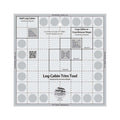 Log Cabin Trim Tool-8" x 8" - Creative Grids - CGRJAW1