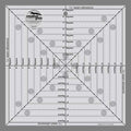 9.5" Square - Creative Grid Ruler - CGRSQ9