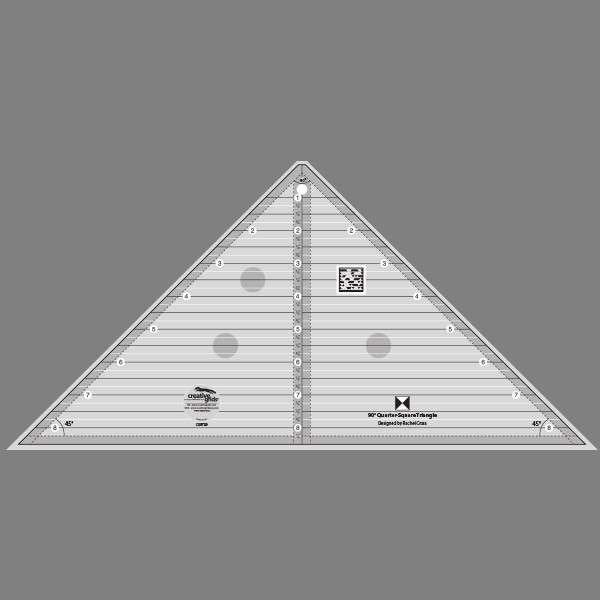90 Degree Quarter-Square Triangle - Creative Grids - CGRT90
