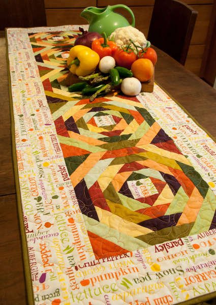 Eat Your Veggies Table Runner - Cut Loose - CLPJAW011