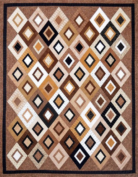 Nested Gems Quilt - Cut Loose - CLPKSE005