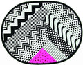 Zig-Zag Placemat Pattern by Cut Loose Press – CLPMTR002