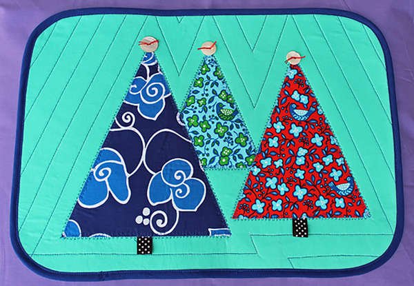 Forest For All Seasons Placemats-Cut Loose-CLPMTR010