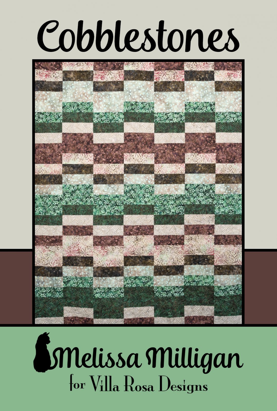 COBBLESTONES - Villa Rosa Designs - 63"x78" - Yardage