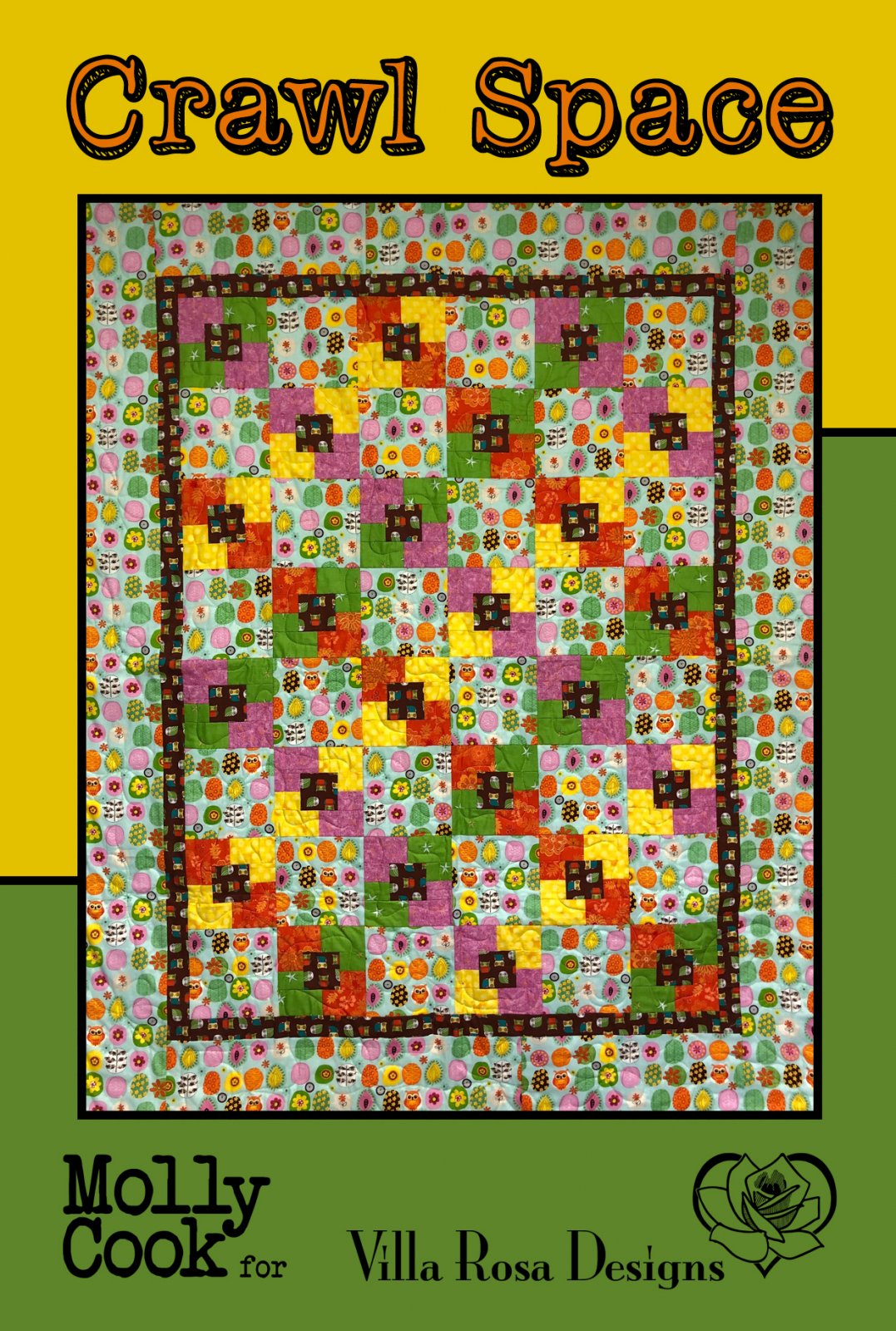 CRAWL SPACE - Villa Rosa - 36"x48" (48"x60"with borders) - Theme