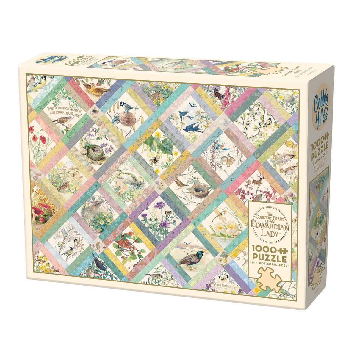 39. Cobble Hill Country Diary Quilt 1000 Piece Jigsaw Puzzle